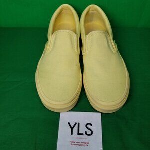 Vans Classic Slip On Mono Canary Yellow Women's Size 6 /Men's Size 4.5 Low Tops